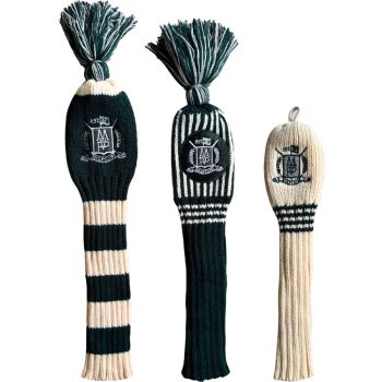 wool knit golf covers