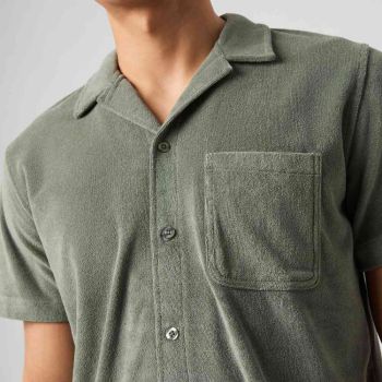 Björn Borg Borg badebluse med håndklæde - Agave Green