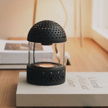 Transparent Enceinte Lumineuse - Noir