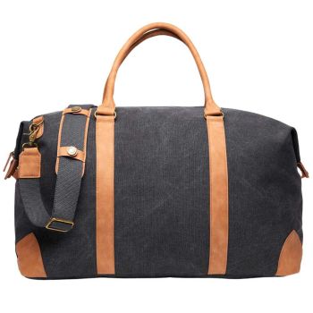 Bosler Sac De Sport En Toile Recyclée RCS - Noir