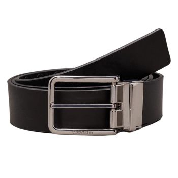 Calvin Klein Ceinture En Cuir Réversible - Noir