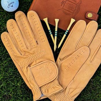 Modest Vintage Player Leather Cabretta Golf Glove 2-Pack - Vintage Tan 