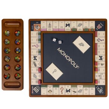 3-in-1 Game Collection: Monopoly, Sorry & Mancala