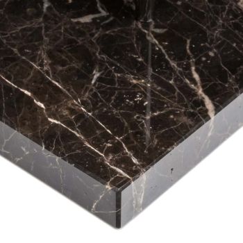 Dobbelt urholder Classic - Brun Saffiano