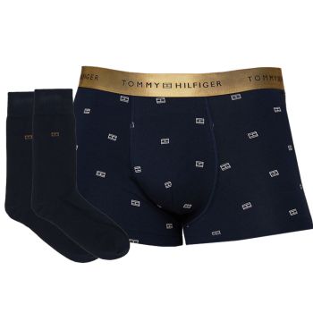 Tommy Hilfiger Trunk & Sock Set - Gold