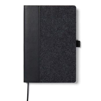 Albon GRS Recycled Felt Notebook - Black
