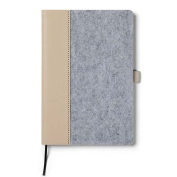 Albon GRS Recycled Felt Notebook - Grey