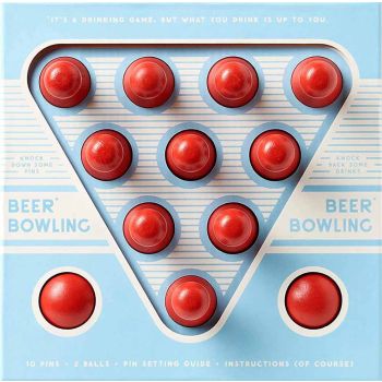 Beer Bowling Game Set