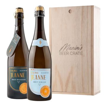 Coffret De Dégustation De Bière De Champagne Dame Jeanne