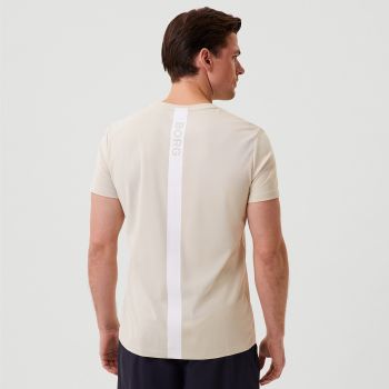 Björn Borg Ace T-shirt Stripe - Beige