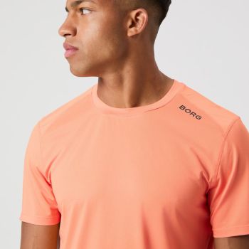 Björn Borg Borg Athletic T-Shirt - Light Orange