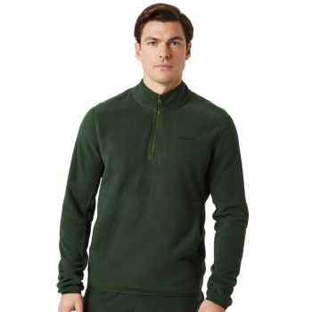 Björn Borg Borg Half Zip Fleece Pullover - Dark Green