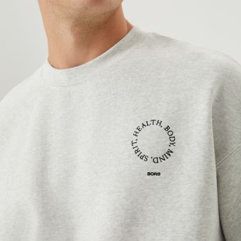 Björn Borg Borg Heavy Crew - Light Grey