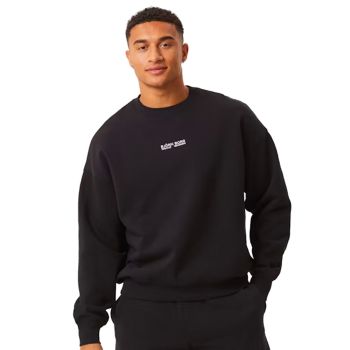Björn Borg Borg Heavy Crew Sweatshirt - Black