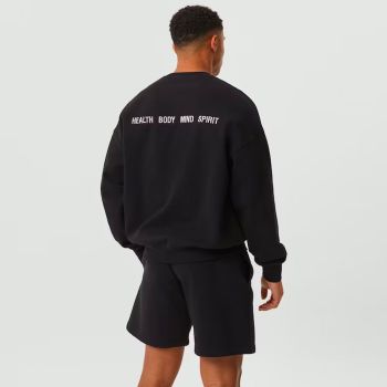 Björn Borg Borg Heavy Crew Sweatshirt - Sort