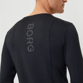 Björn Borg Borg T-Shirt Tech À Manches Longues - Noir