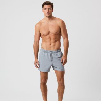 Björn Borg Borg Short De Bain Unicolore - Bleu/Gris