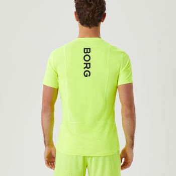 Björn Borg Borg Tech T-Shirt - Safety Yellow