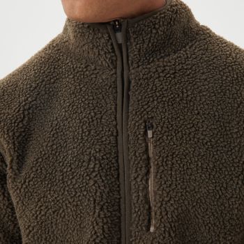 Björn Borg Centre Pile Veste Polaire - Vert Militaire