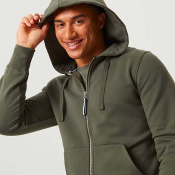 Björn Borg Center Zip Hoodie - Olivengrøn