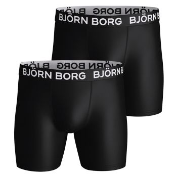 Björn Borg Performance Boxershort 2-Pack - Black