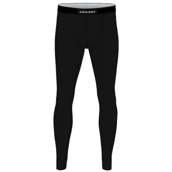 Björn Borg Performance Merino Wool Blend Long Johns Thermal Underwear - Black