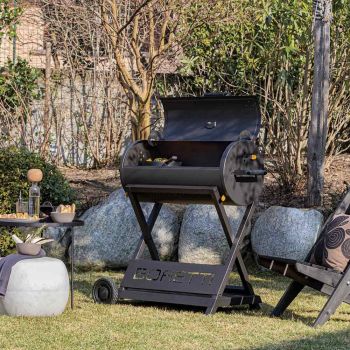 Boretti Barilo 2.0 Barbecue Au Charbon De Bois