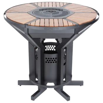 Boretti Focolare Barbecue Au Charbon De Bois Et Table