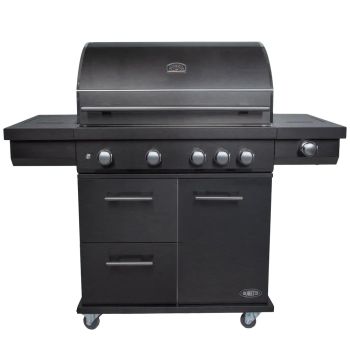 Boretti Imperatore Nero 4B Barbecue Au Gaz