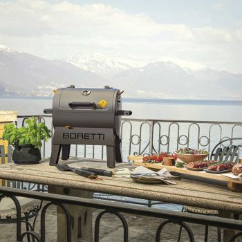 Boretti Terzo Barbecue Portable Au Charbon De Bois
