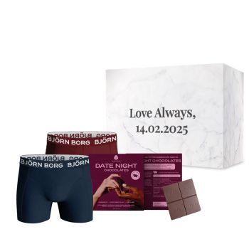 Boxers & Chocolats Boîte Pour La Saint-Valentin