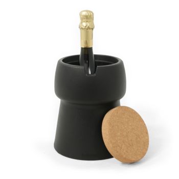Bubalou Champ Cooler Black 1 Bottle