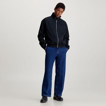 Calvin Klein Veste Zippée Relaxed - Noir