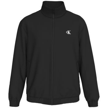 Calvin Klein Padded Nylon Jacket With Zipper - Black