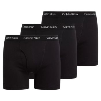 Calvin Klein Cotton Boxershort 3-Pack - Black
