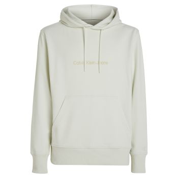 Calvin Klein Sweat À Capuche Avec Logo Au Dos - Icicle