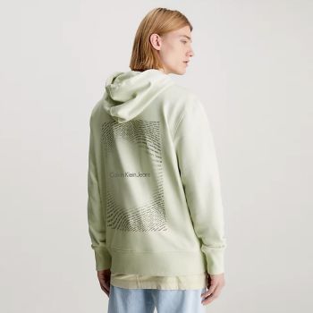 Calvin Klein Sweat À Capuche Avec Logo Au Dos - Icicle