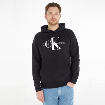Calvin Klein Sweat À Capuche Avec Logo - Noir