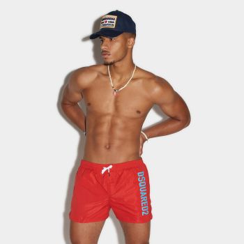 Dsquared2 Badeshorts - Rød