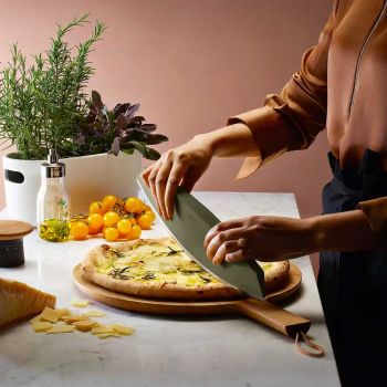 Eva Solo Green Tool Couteau À Pizza Et À Fines Herbes - Vert