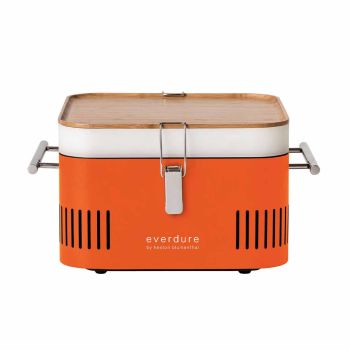 Everdure Cube Charcoal barbecue on the go - grey