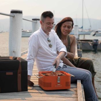 Everdure Cube On The Go Grill - Orange