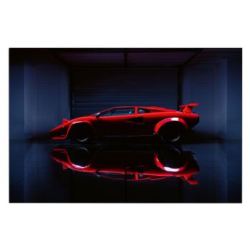 Rudolf van der Ven Lamborghini Countach Wall Art - Exhibit Collection