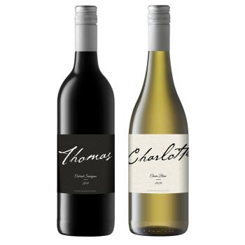 Gepersonaliseerde Wijn - Duo Modern