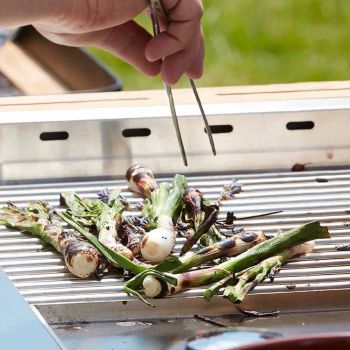Indu+ Bilba Gasgrill & Wok Trolley - Noir