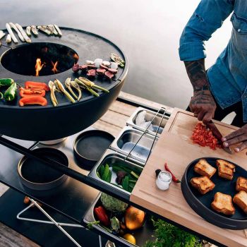 Höfats Cuisine Extérieure Avec Bol À Feu 57