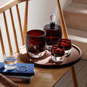 L.S.A. Whisky Club Connoisseur-sæt og serveringsbakke