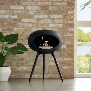 Le Feu Bio Fireplace Ground Wood Low - Sort eg