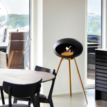 Le Feu Bio Pejs Gulv Høj - Rosé Guld