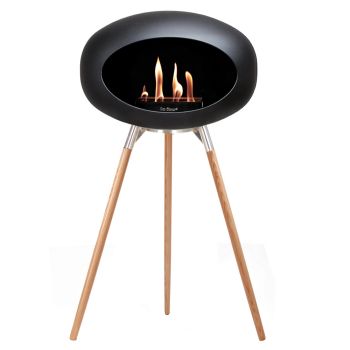 Le Feu Bio Fireplace Ground Wood High - Soaptreated Oak